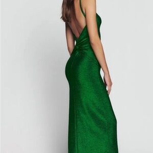 NWT Reformation Breslin Knit Emerald Midi Dress